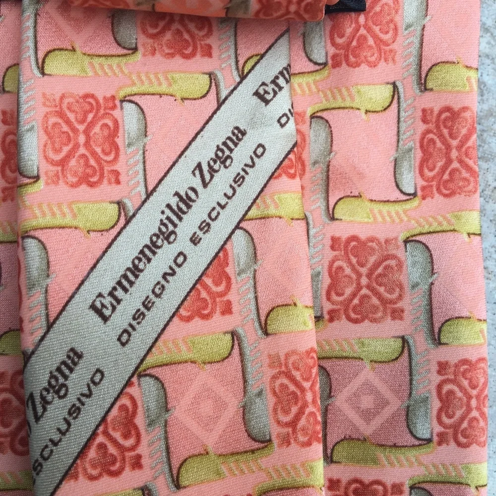 Ermenegildo Zegna Disegno Esclusivo silk tie